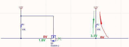 ?mos管電平轉(zhuǎn)換電路